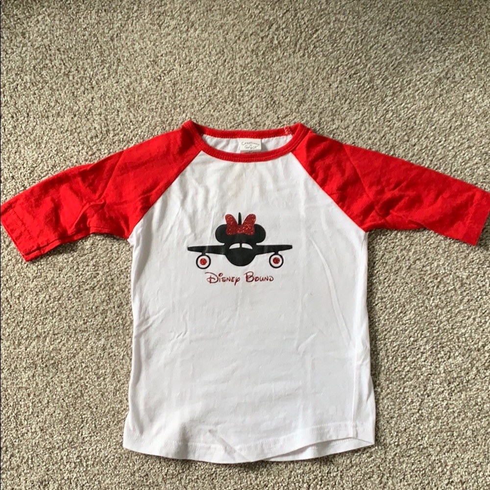 Disney bound baseball tee